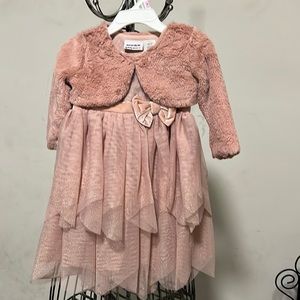 Pink Dress with balero